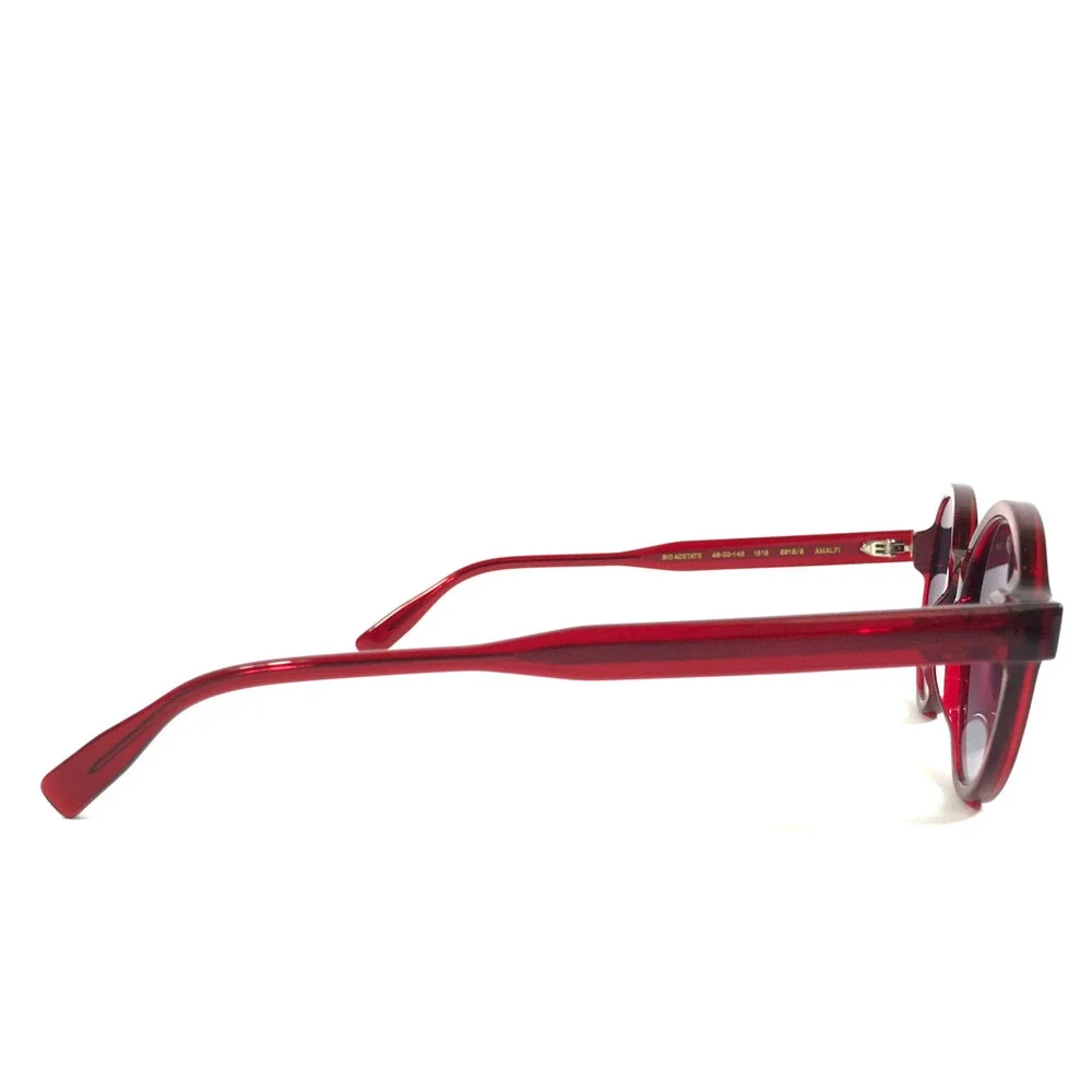 Gigi Studios Sunglasses AMALFI 6916/6 Clear Red Frames with Gray Gradient Lenses
